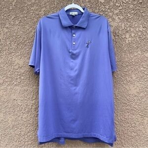 Peter Millar Shirt Mens Large Golf Polo Summer‎ Lightweight Casual Performance